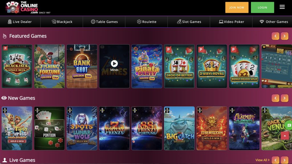 casino online game